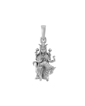 akshat sapphire Sterling Silver Mansa Devi Pendant with Chain-picture-45