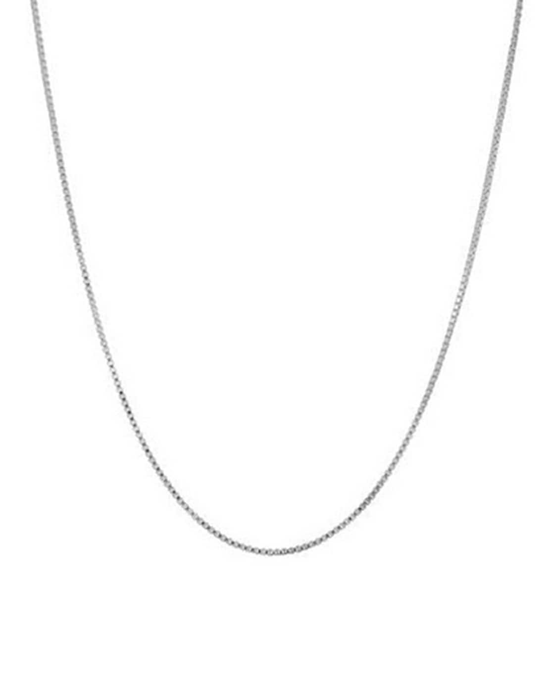 Pure S925 Sterling Silver Chain Men Women 5mm Byzantine Link Necklace | eBay