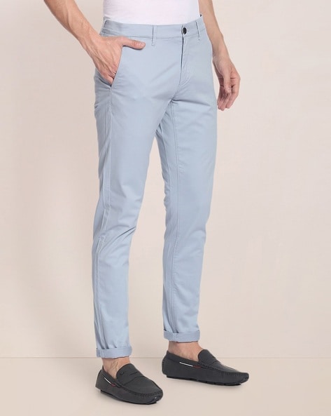 Austin Trim Fit Flat-Front Chinos