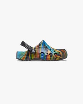 Abstract Print Clogs-image-43