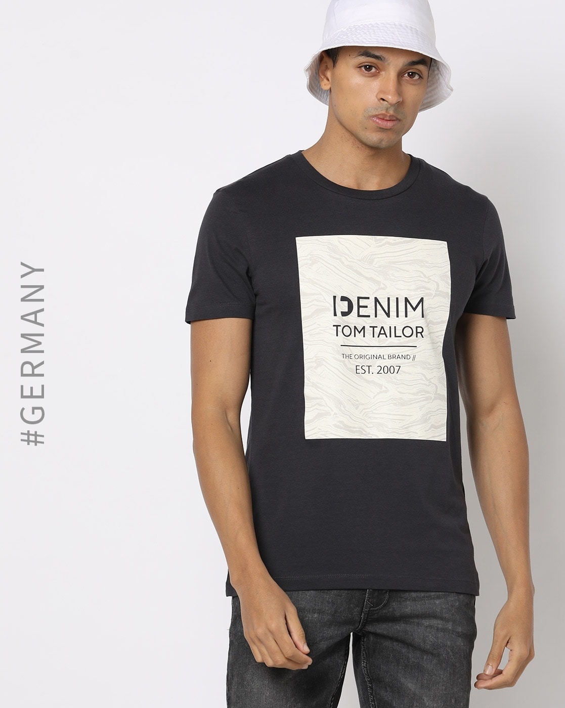 Buy Grey Tshirts for Men by Tom Tailor Online