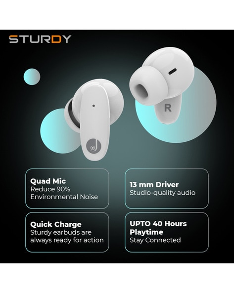 Sturdy earbuds best sale