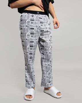 bewakoof Graphic Print Cotton Pyjamas-picture-50