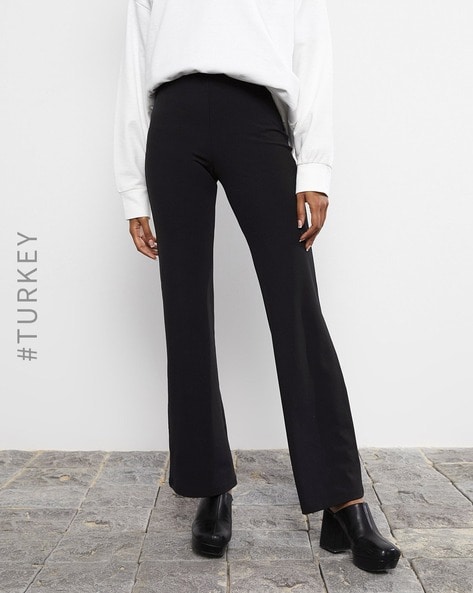 Buy Black Trousers & Pants for Women by LC Waikiki Online