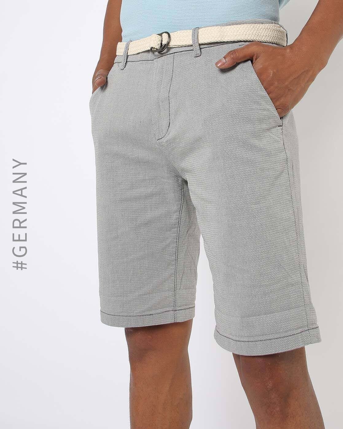 Buy Grey Shorts & Men by 3/4ths Tailor Online Tom for