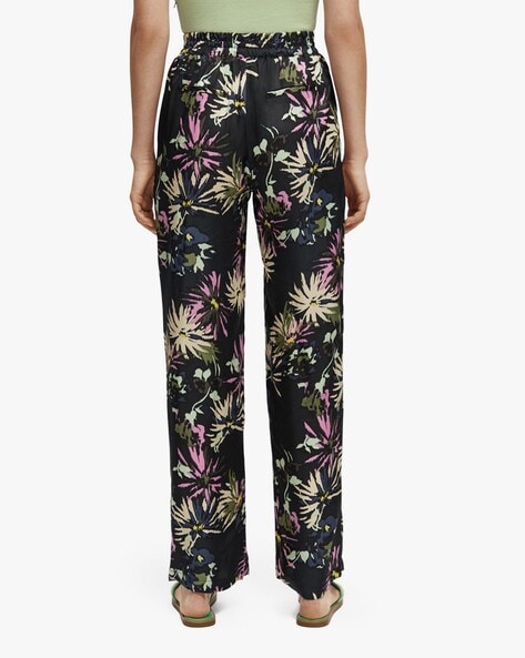 Buy Gia by Westside Off-White Solid Trousers for Online @ Tata CLiQ