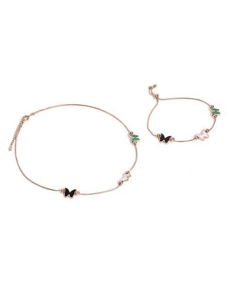 Rhinestone Decor Butterfly Charm Necklace | Fancy earrings, Necklace,  Jewelry gift guide