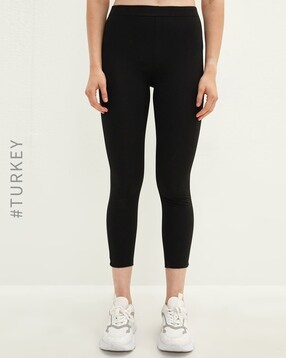 Buy Black Leggings for Women by HARPA Online