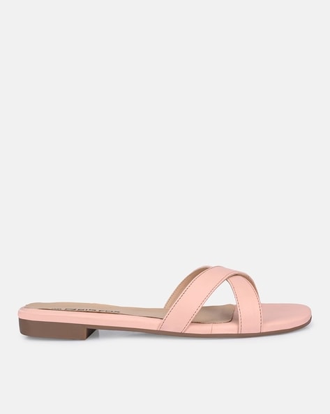 Blush colored online sandals