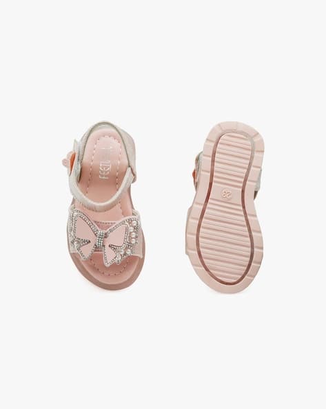 Girls Embellished Slingback Sandals