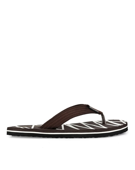 Buy Brown Flip Flop Slippers for Men by BIG FOX Online Ajio