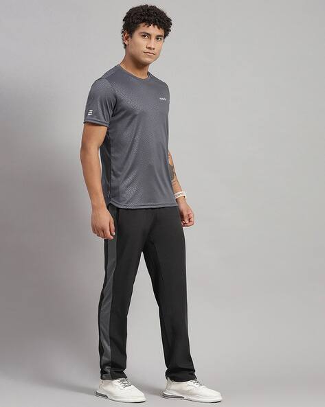 TRACK CREW NECK SHIRT -NEEDLES