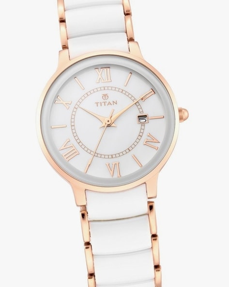 Titan Sparkle White Dial Analog Multi Function Watch for Women - 2569SM05 -  Walmart.com