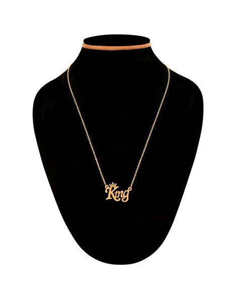 Buy Gold-Toned Necklaces & Pendants for Women by Fashion Frill Online