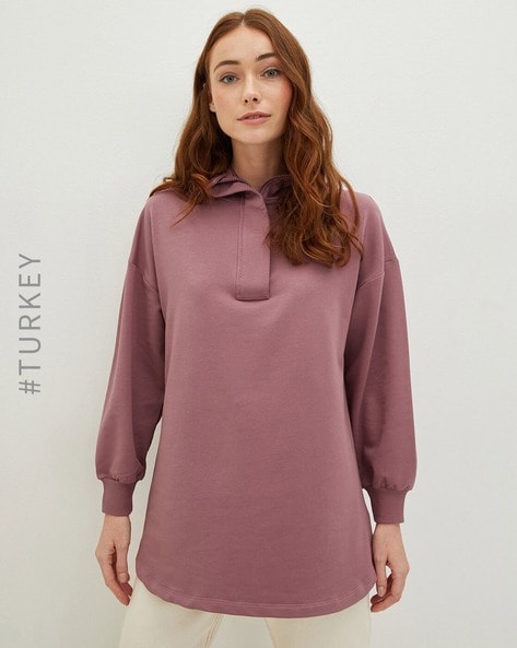 Buy Purple Sweatshirt & Hoodies for Women by LC Waikiki Online