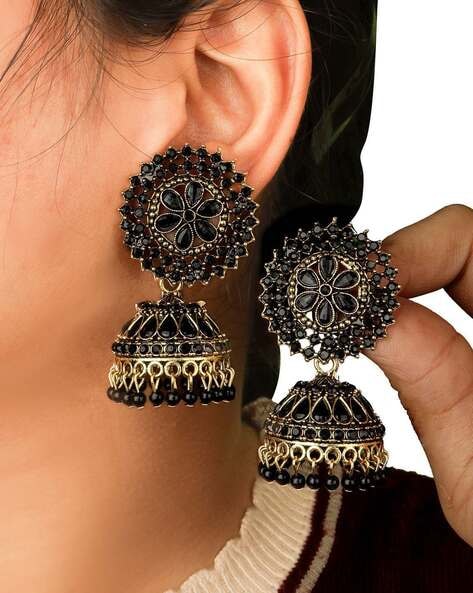 Metal deals jhumka design