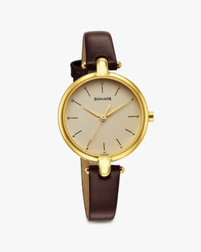 sonata Women Water-Resistant Analogue Watch- NR87043YL02W-picture-28