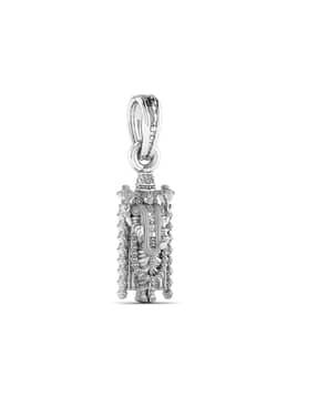 akshat sapphire Sterling Silver Lord Tirupati Balaji Pendant-picture-34