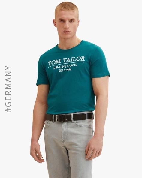 Tom Online Tshirts by for Buy Green Men Tailor
