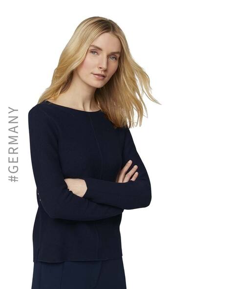 Buy Navy Blue Sweatshirt Hoodies for Women by Tom Tailor Online