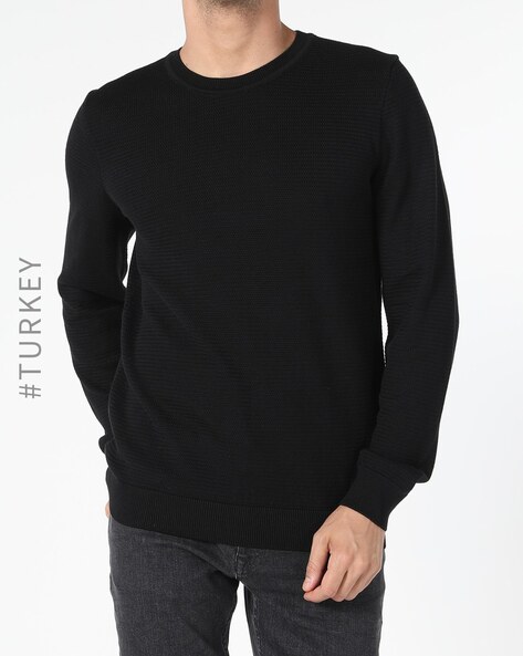 Black discount pullover jumper