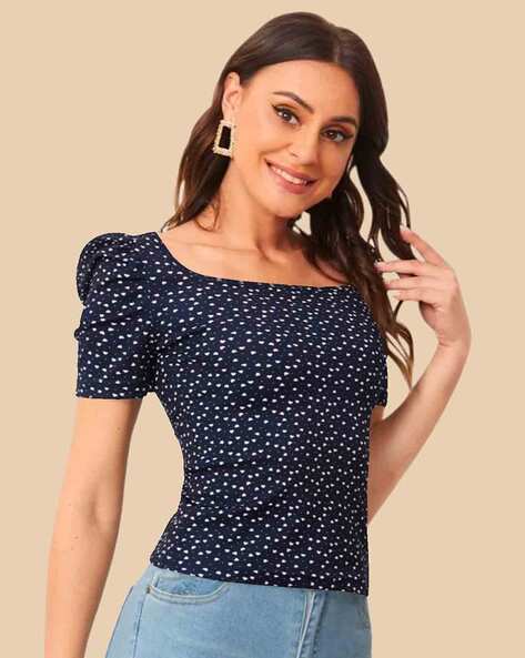 Buy Black Tops for Women by DREAM BEAUTY FASHION Online