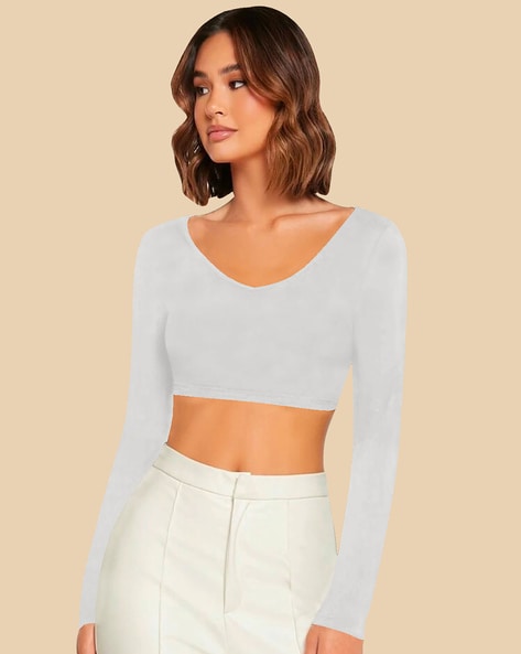 Buy White Tops for Women by DREAM BEAUTY FASHION Online