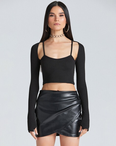 Buy Black Tops for Women by SAM Online