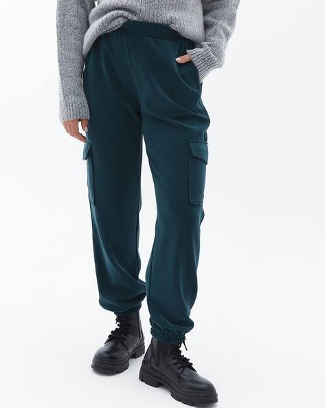 SAM Women Cargo Track Pants with Elasticated Waist