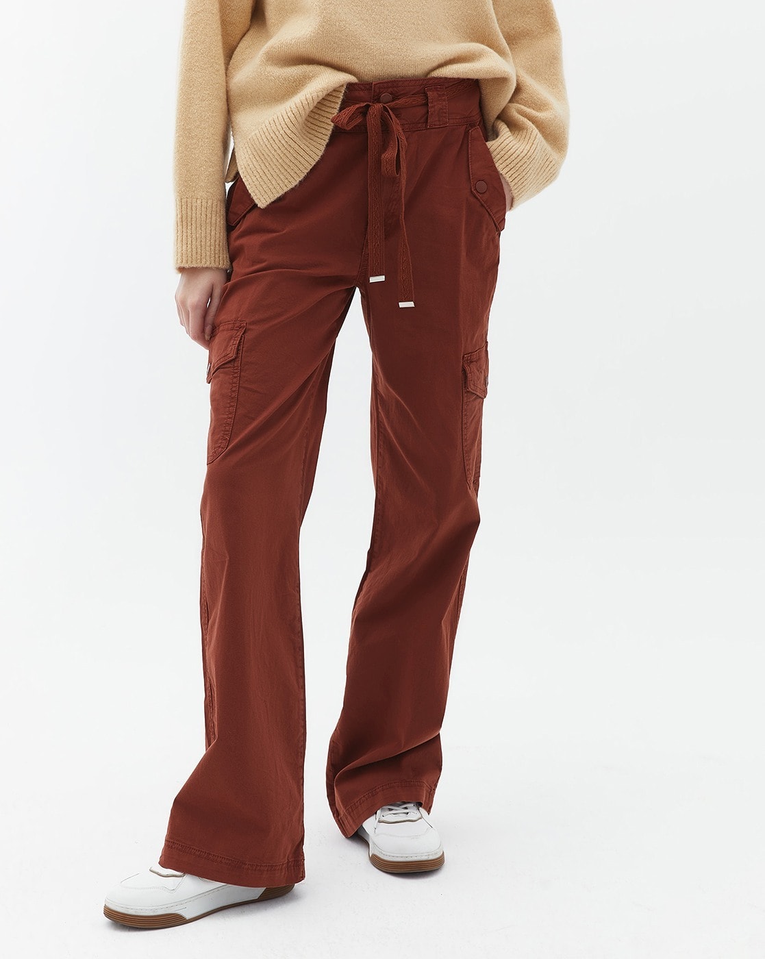 Buy Brown Trousers  Pants for Women by Jaipur Kurti Online  Ajiocom