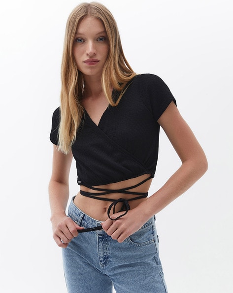 Buy Black Tops for Women by SAM Online