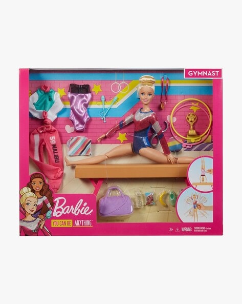 Barbie gymnastics set sale