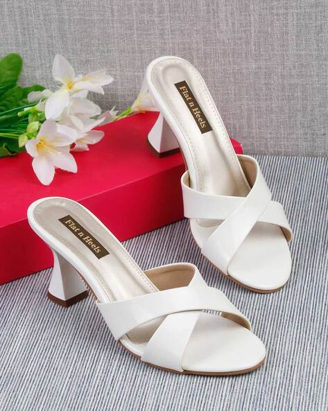 Inc.5 Women White Heels - Buy WHITE Color Inc.5 Women White Heels Online at  Best Price - Shop Online for Footwears in India | Flipkart.com