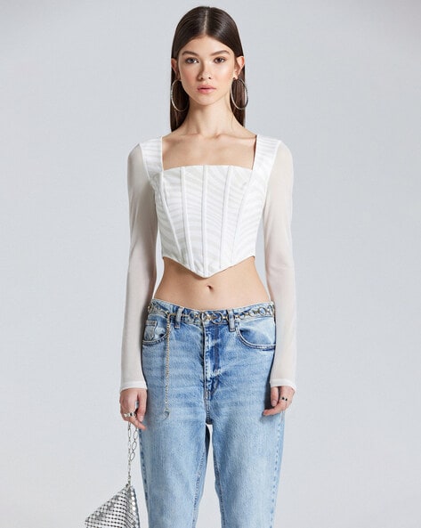 Buy White Tops for Women by SAM Online