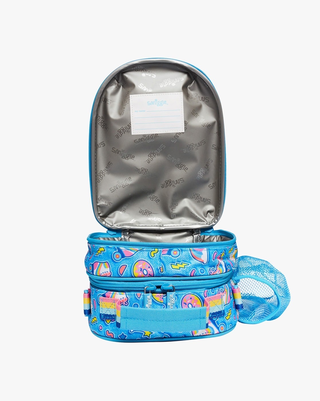 Smiggle Flow Double Decker Large Spacious Lunchbox with Double Zips, Padded  Insulated Lining Kids Non-Toxic Tiffin Box Case Lunch Bag for School -  Heart Print : Amazon.in: Home & Kitchen
