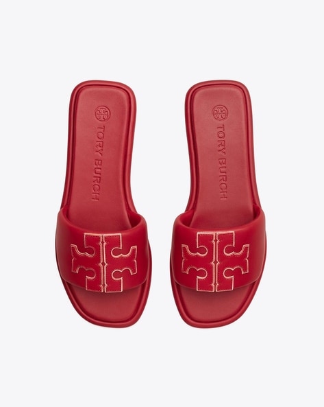 Tory burch 2025 red slides