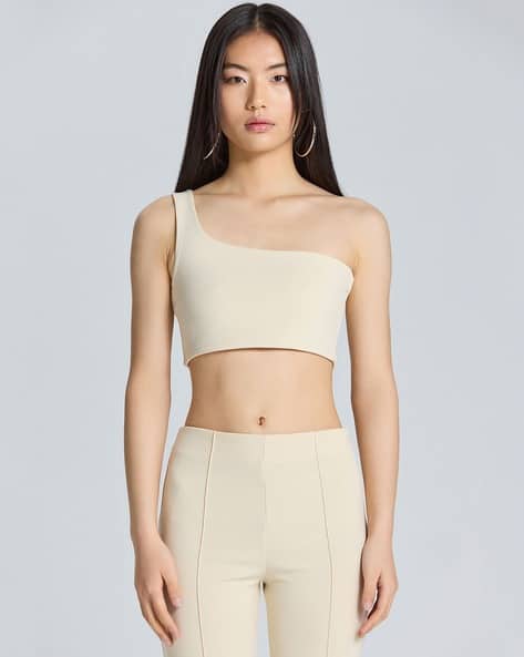 SAM One-Shoulder Crop Top
