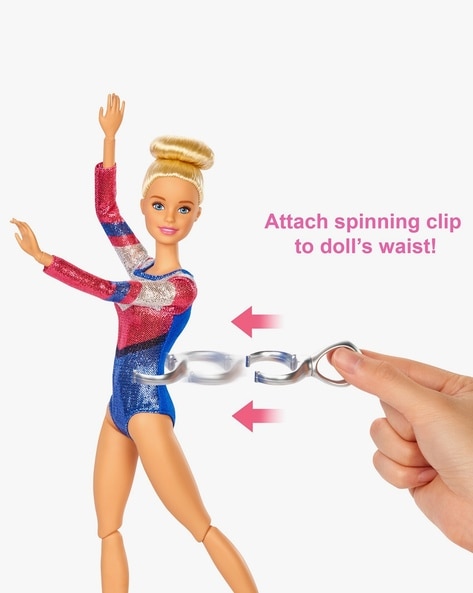 Barbie best sale gymnastic set