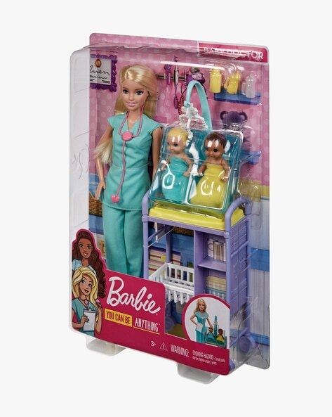 Best Barbie Careers Pediatrician Doll Playset on Sale