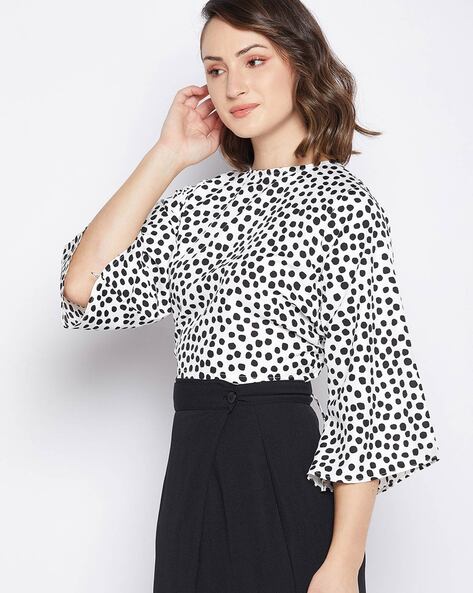 Polka dots cheap tops online