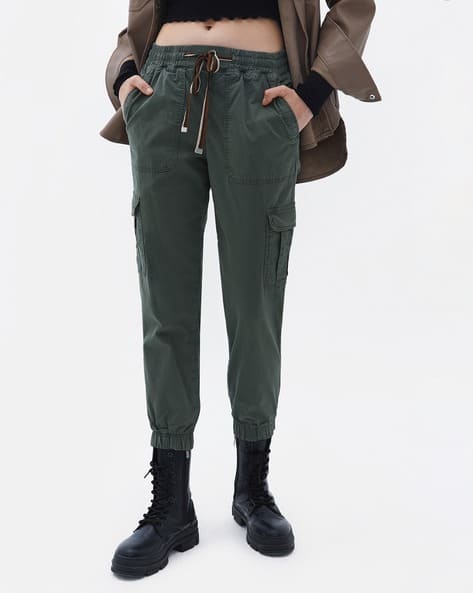 SAM Women Joggers with Elasticated Drawstring Waist