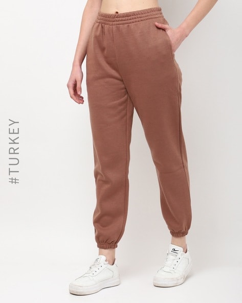 Buy Brown Track Pants for Women by Colin's Online