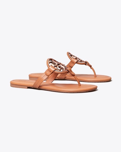 Tory burch miller hot sale metal sandal