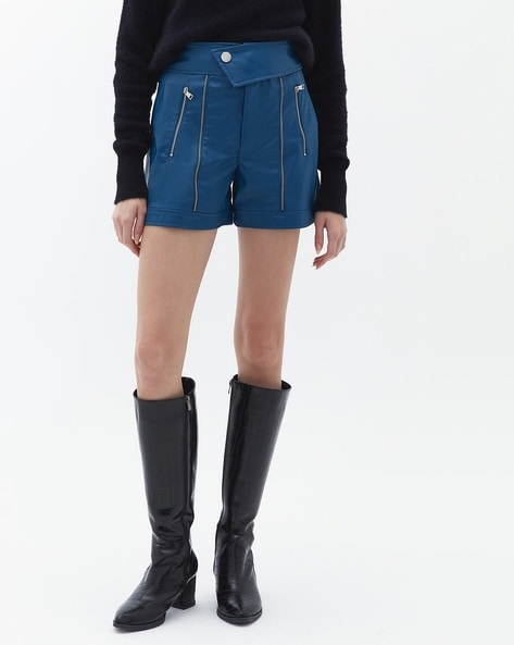 Buy Blue Shorts for Women by SAM Online