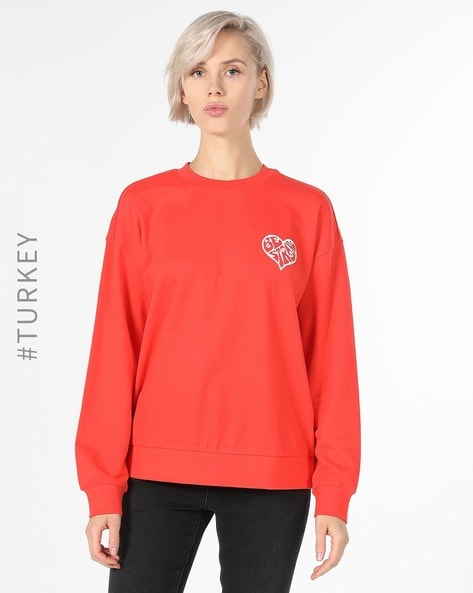 Burnt orange sweatshirt outlet womens