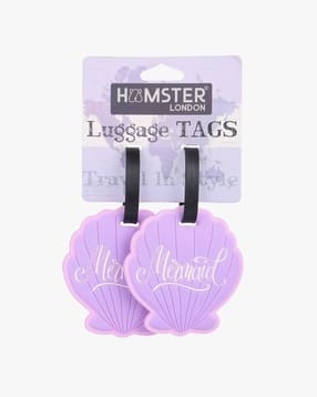 hamster london Luggage Tag Shell-picture-44