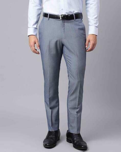 Light Grey Double Pleated Pants – The Helm Clothing