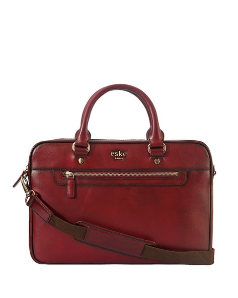 Maroon messenger online bag