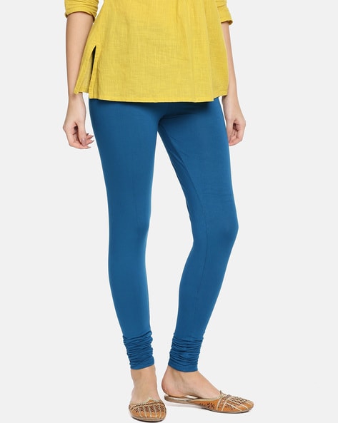 Buy Blue Leggings for Women by Twin Birds Online