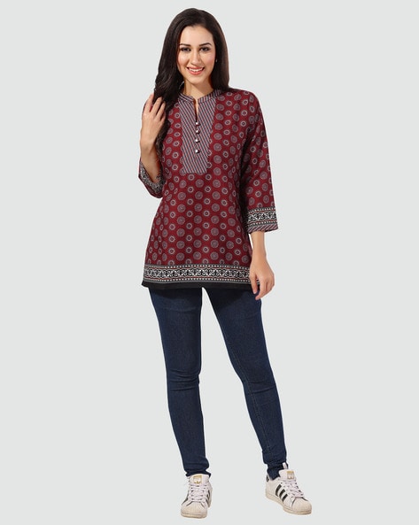 Cotton Girls Short Kurti, Size: M at Rs 199 in Jaipur | ID: 2850660118791